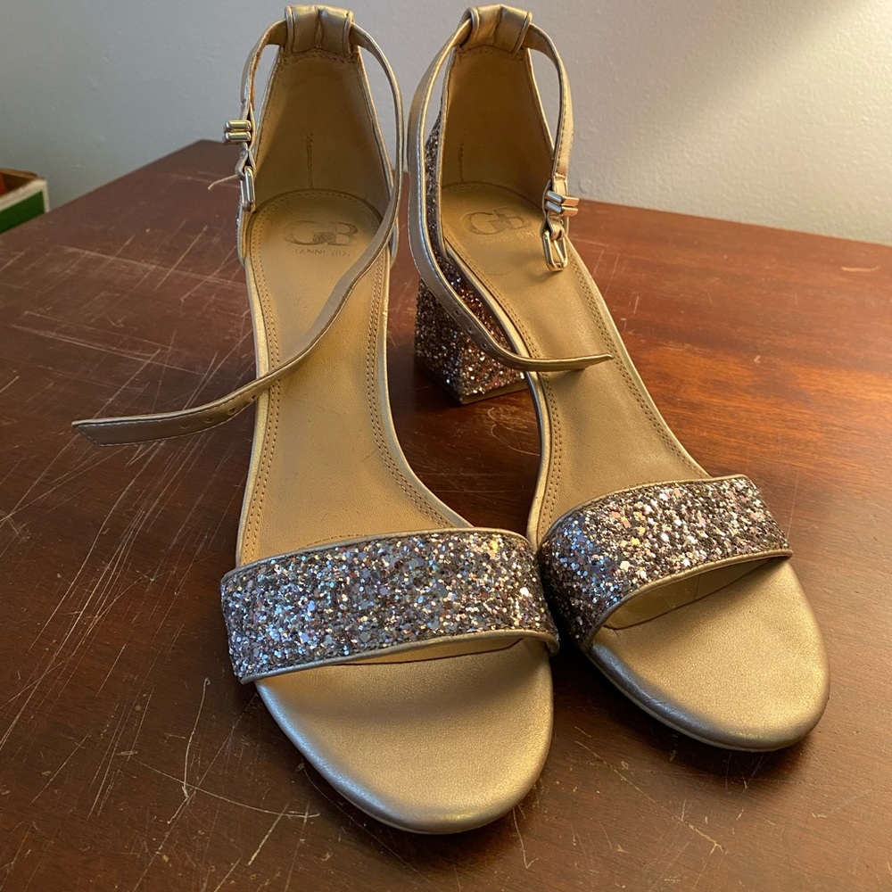 Gianni Bini Glitter Heels sz 8.5